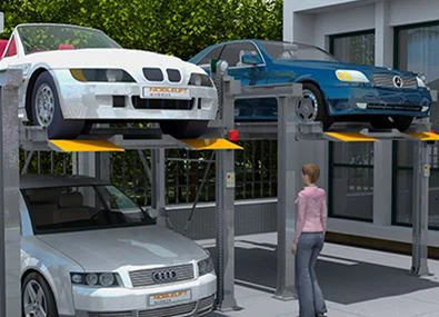 Simple Elevating Type Automated Car Parking System